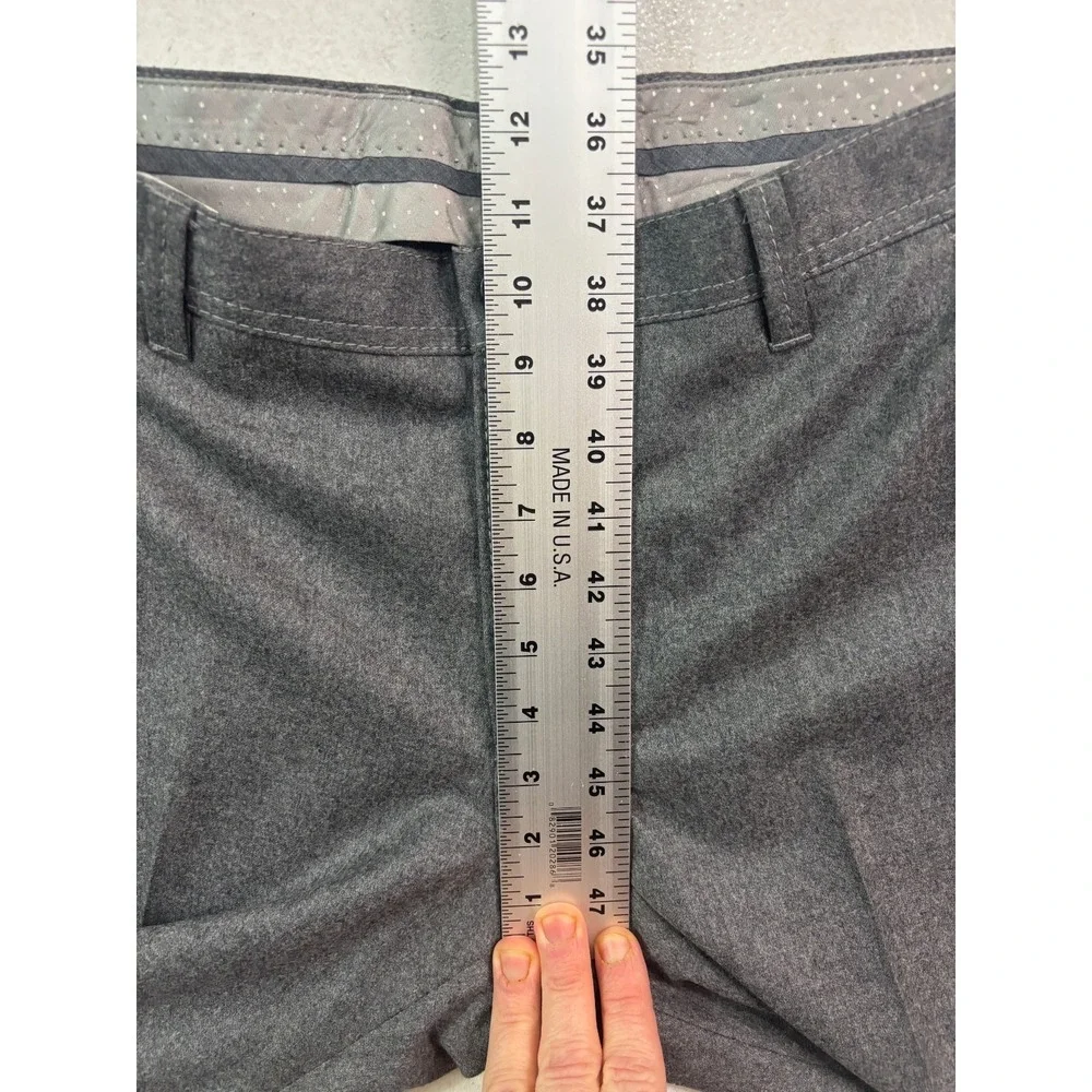 Hugo Boss Gustaf 38x30 Gray Flannel 100% Wool 5 Pocket Pants Flat‎ Front Tapered
